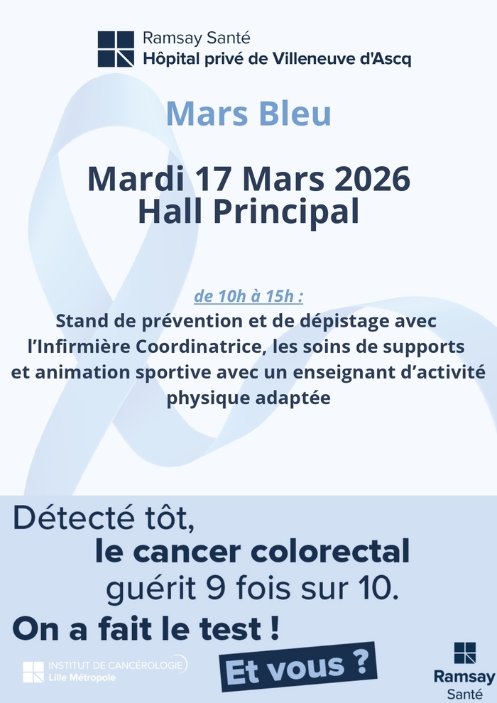 Mars bleu - journée de prévention