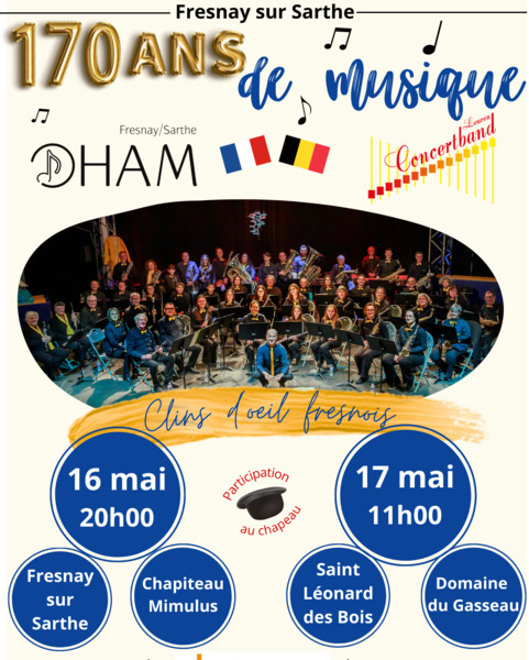 Concert anniversaire des 170 ans