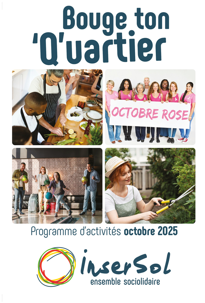 Insersol - programme d'octobre