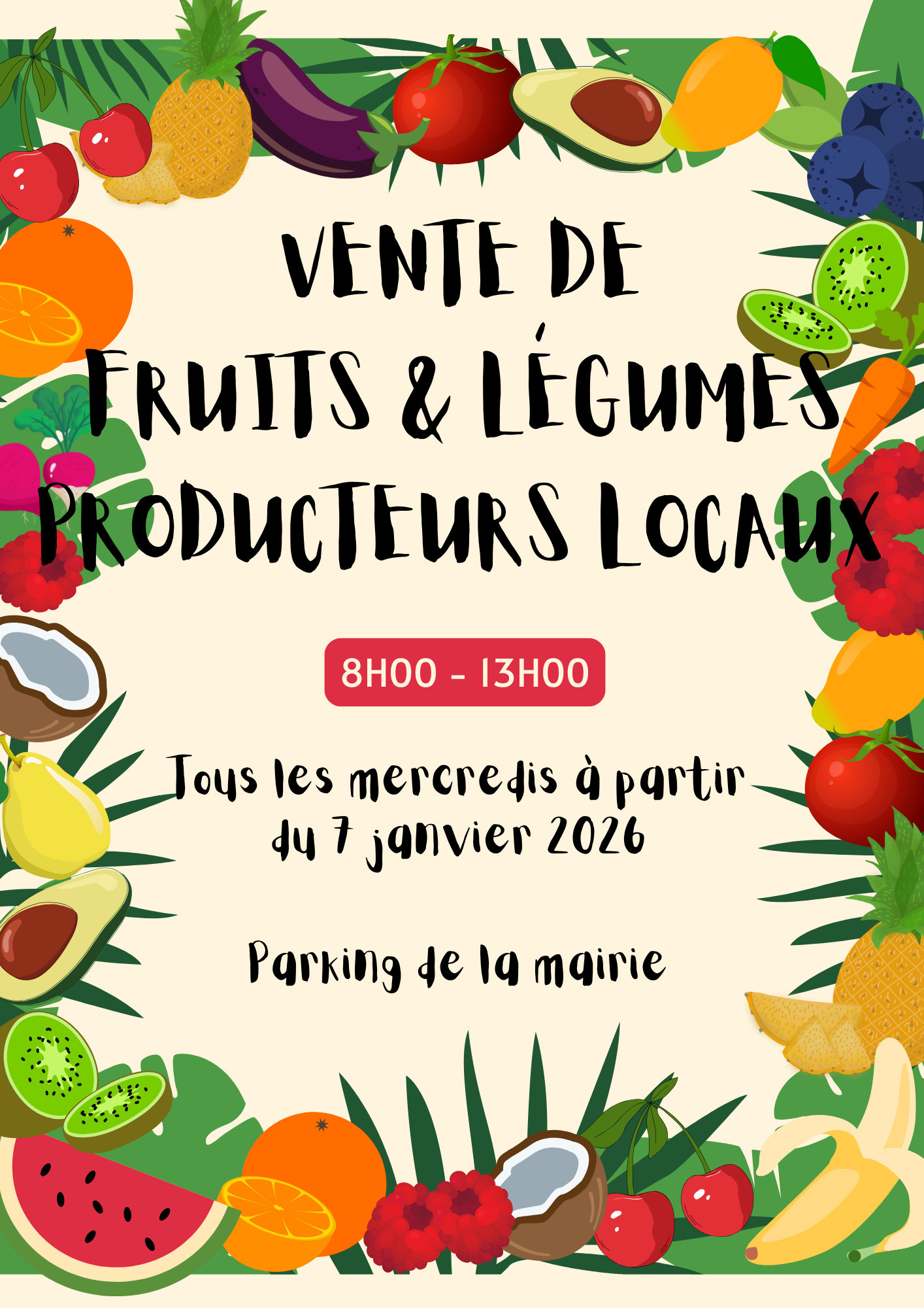 Producteurs locaux à Beaupuy