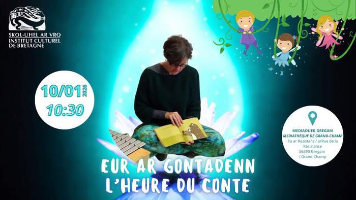Contes bilingues français-breton. Lecture de contes sur le thème de la forêt et des arbres par Laorañs Brisson.