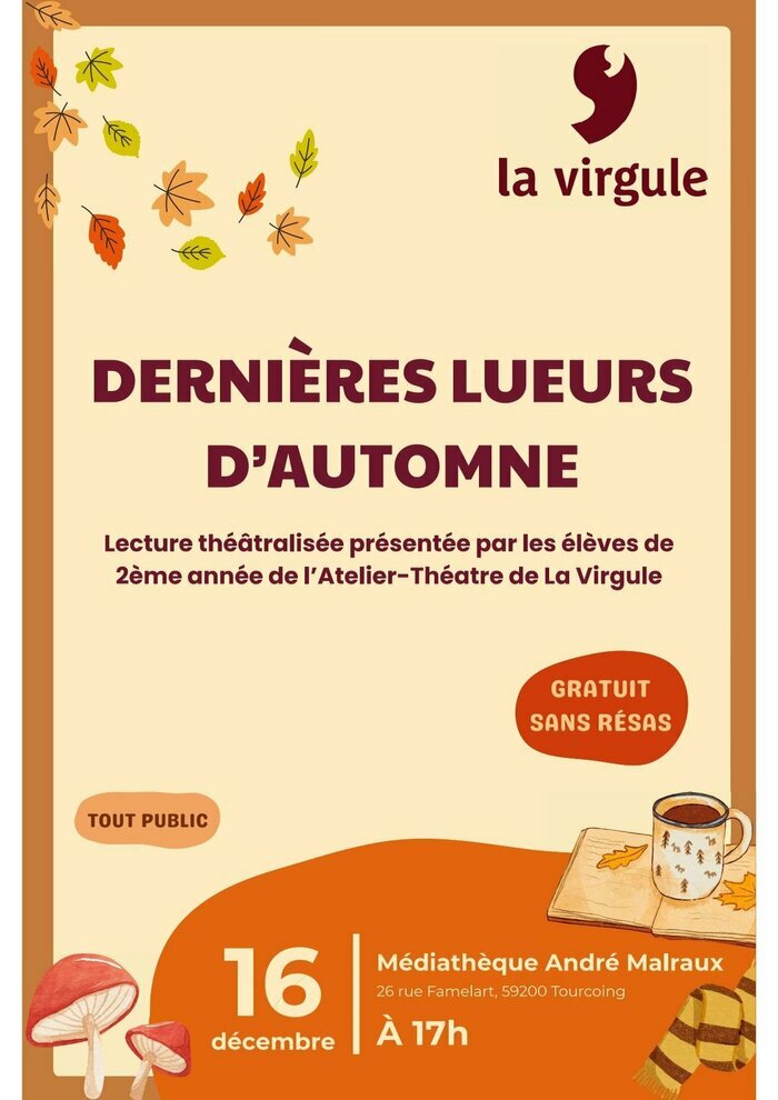Lecture « Dernières lueurs d’automne »