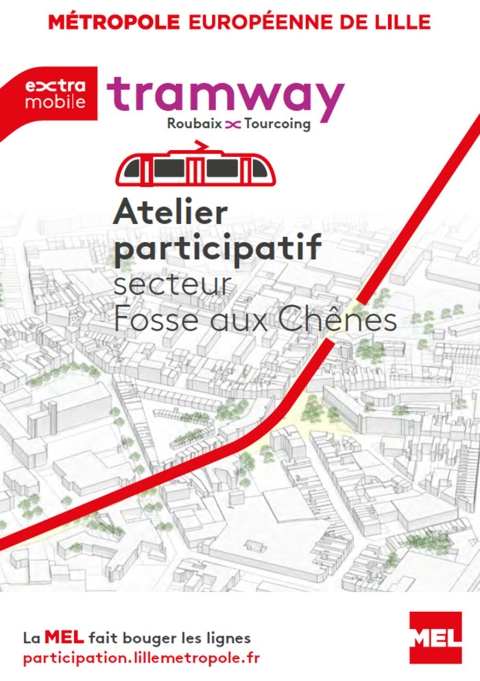 Atelier tramway du pôle métropolitain Roubaix/Tourcoing, secteur Fosse aux chênes