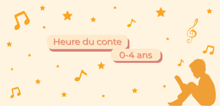 Heure du conte pour les petits à la médiathèque