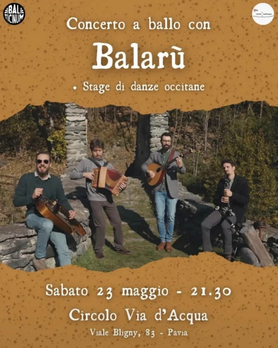 Stage danse occitane e Concerto a ballo con Balarù