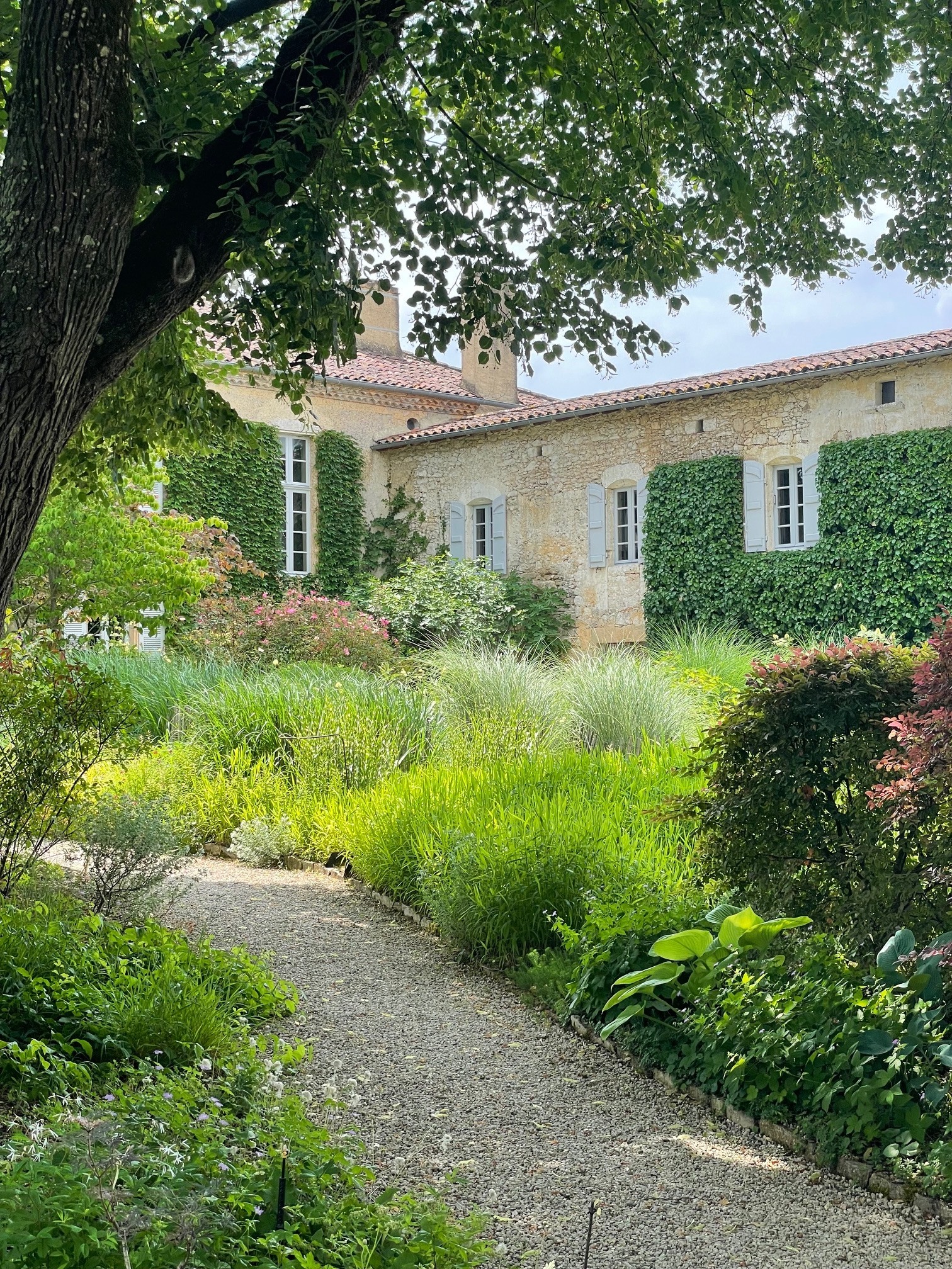 Visite d'un jardin impressionniste