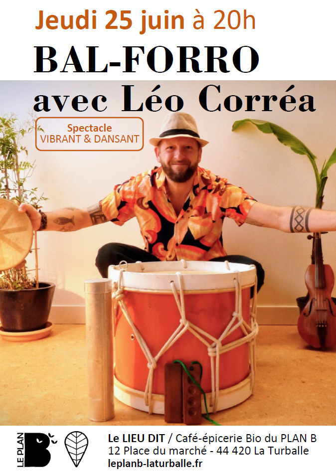 Concert : Bal Forro avec Léo Côrrea