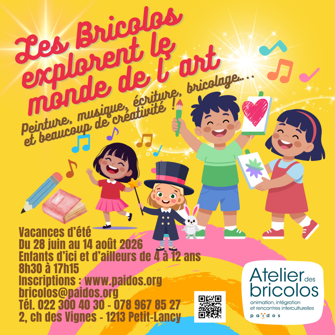 Les vacances d'été à l'Atelier des Bricolos