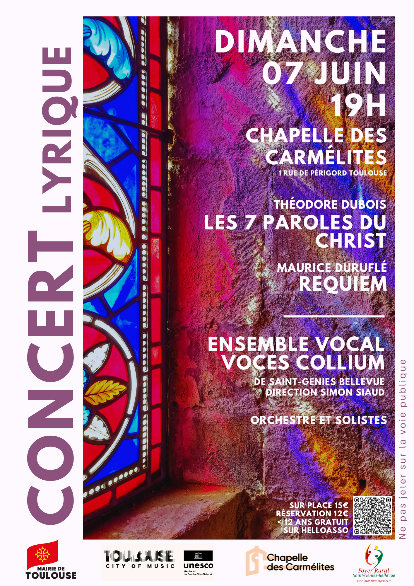 [Saison musicale] Ensemble vocal Voces Collium