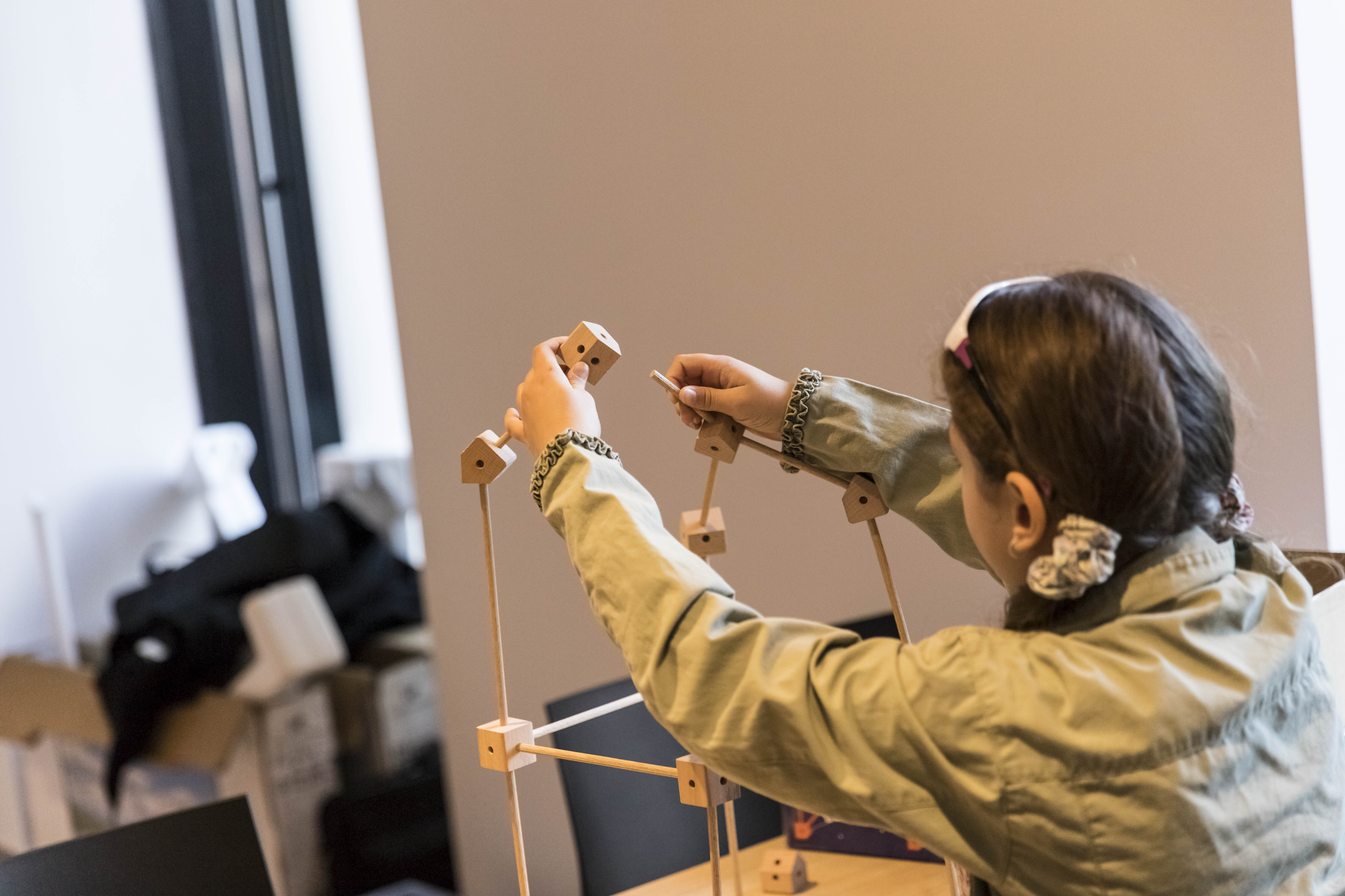 Découverte de la maquette du collège idéal