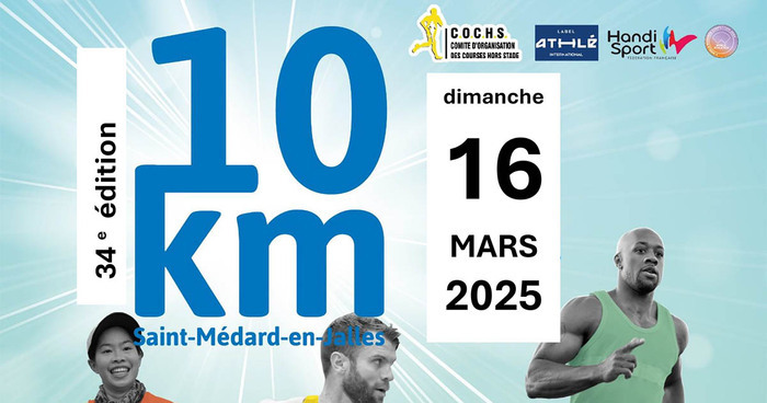 10 km de Saint-Médard-en-Jalles