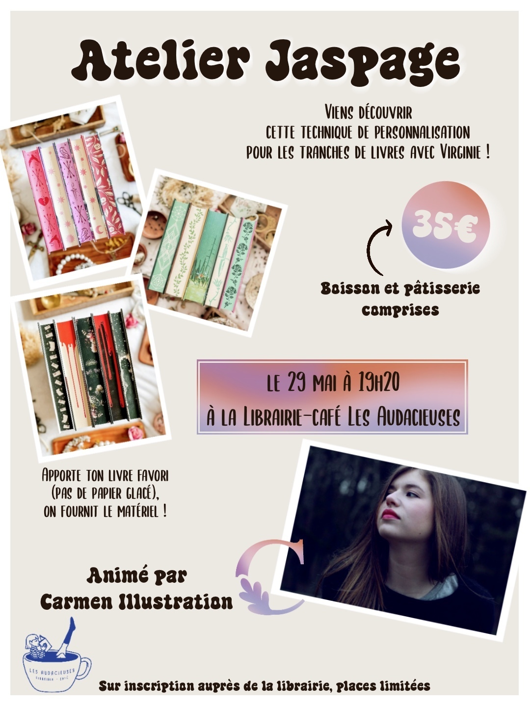Atelier Jaspage avec Carmen