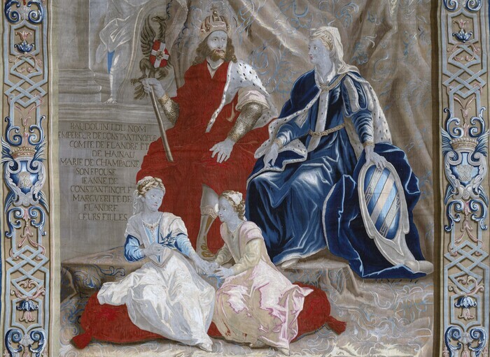 Visite pédagogique de l'exposition " Trésors de laine & de soie "