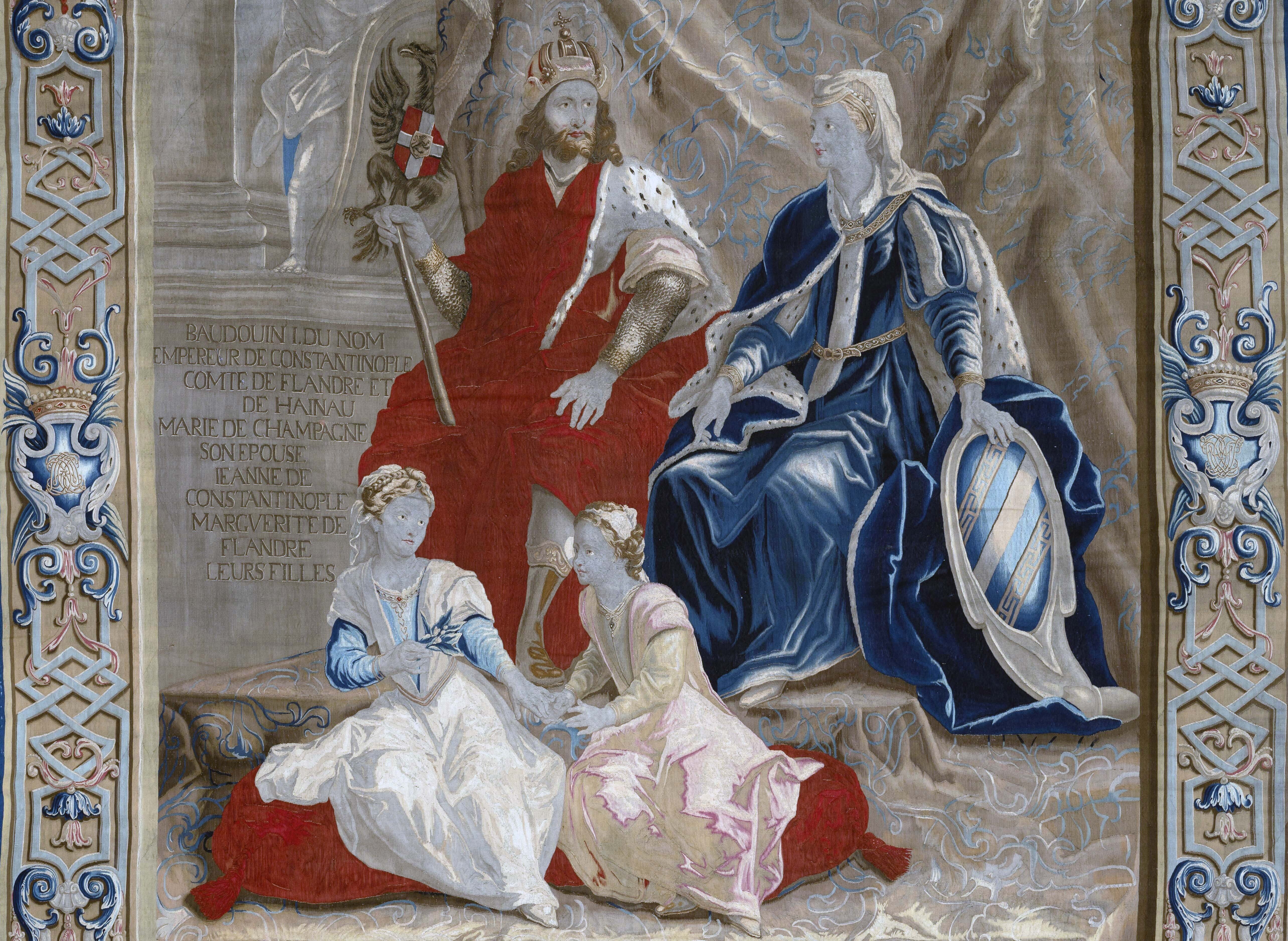 Visite pédagogique de l'exposition " Trésors de laine & de soie "