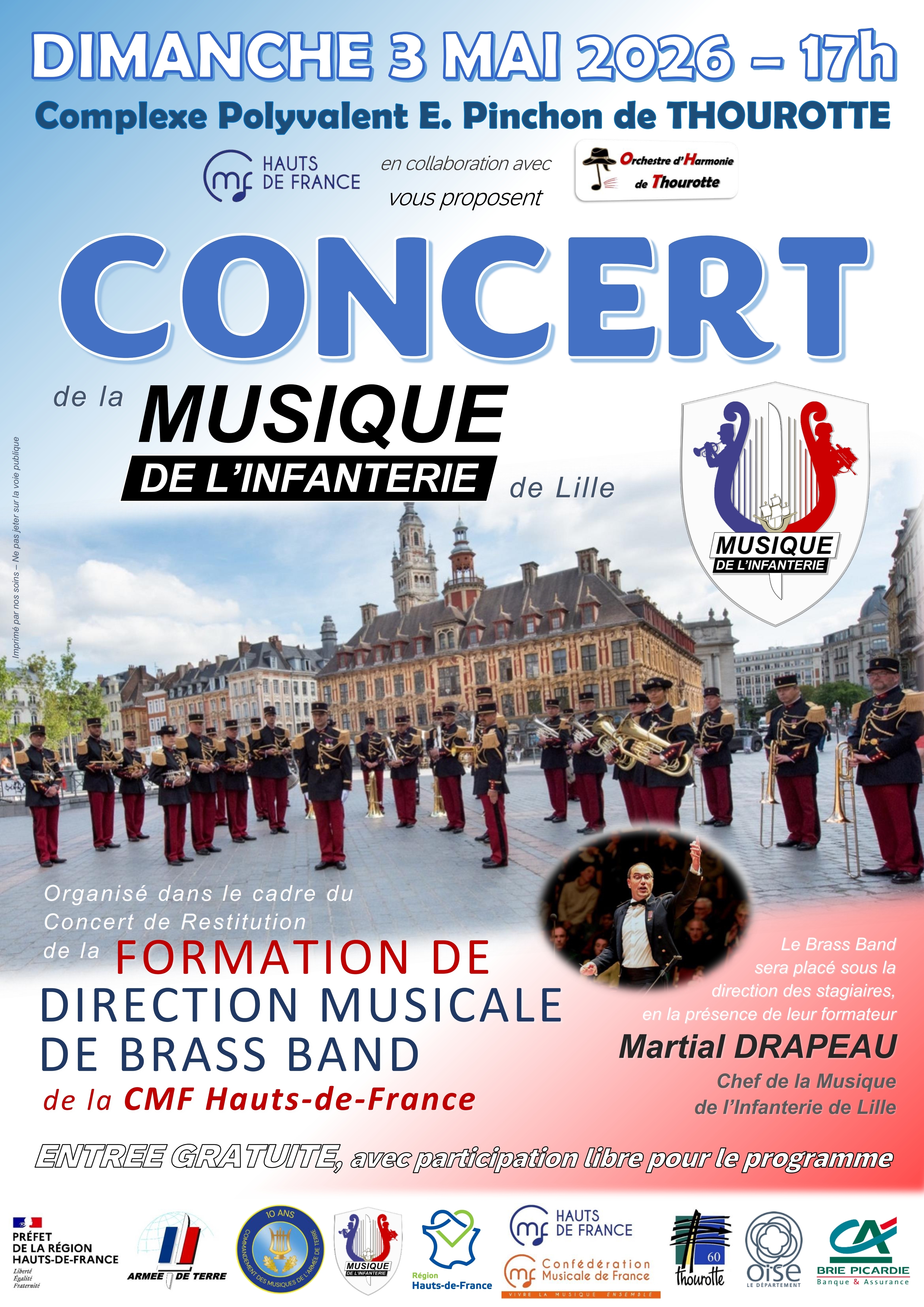 Concert de la Musique de l'Infanterie de Lille