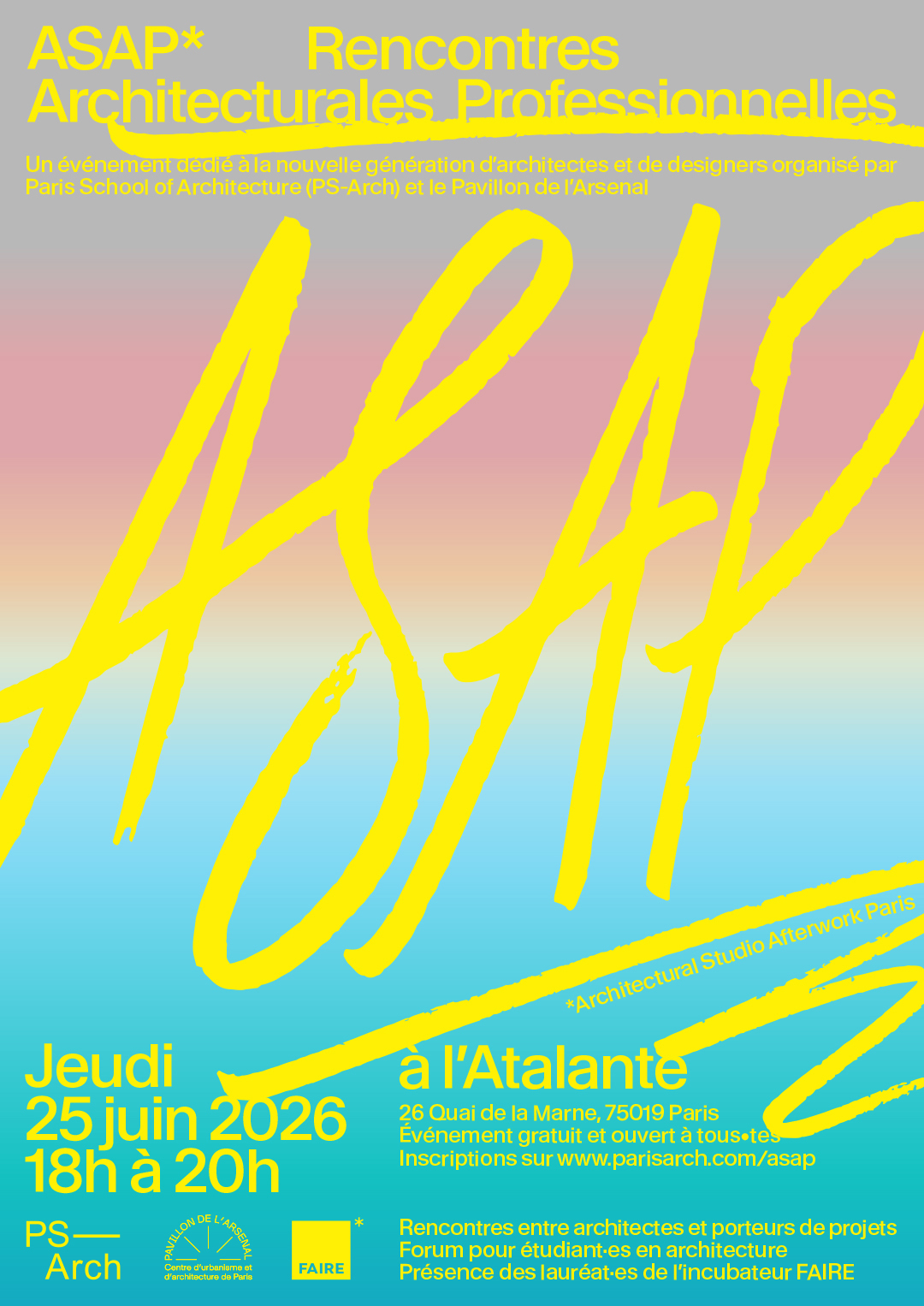 Architectural Studio Afterwork Paris