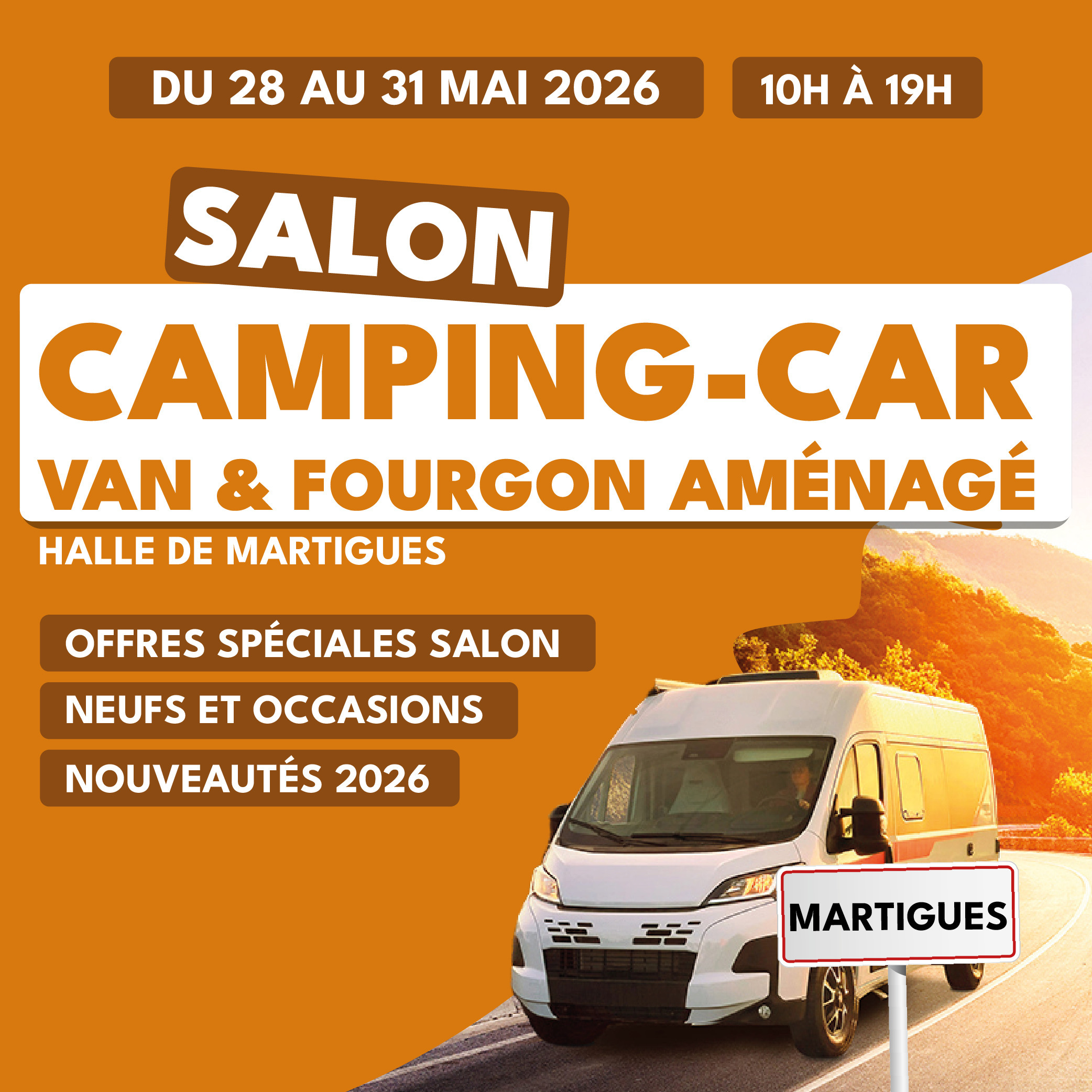 SALON CAMPING CAR VAN ET FOURGON AMENAGÉ