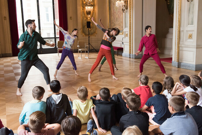 Parcours dansé à l'Opéra