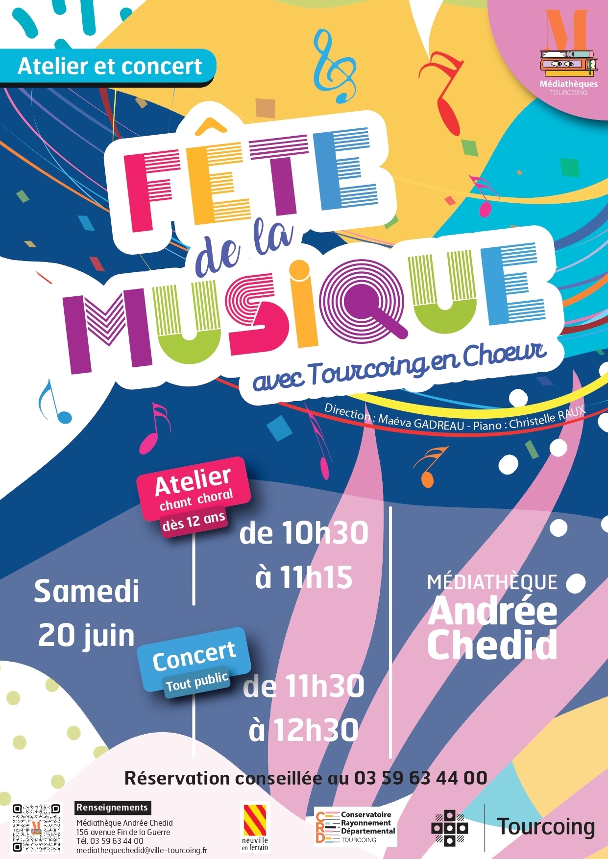 Fête de la musique avec Tourcoing en Choeur