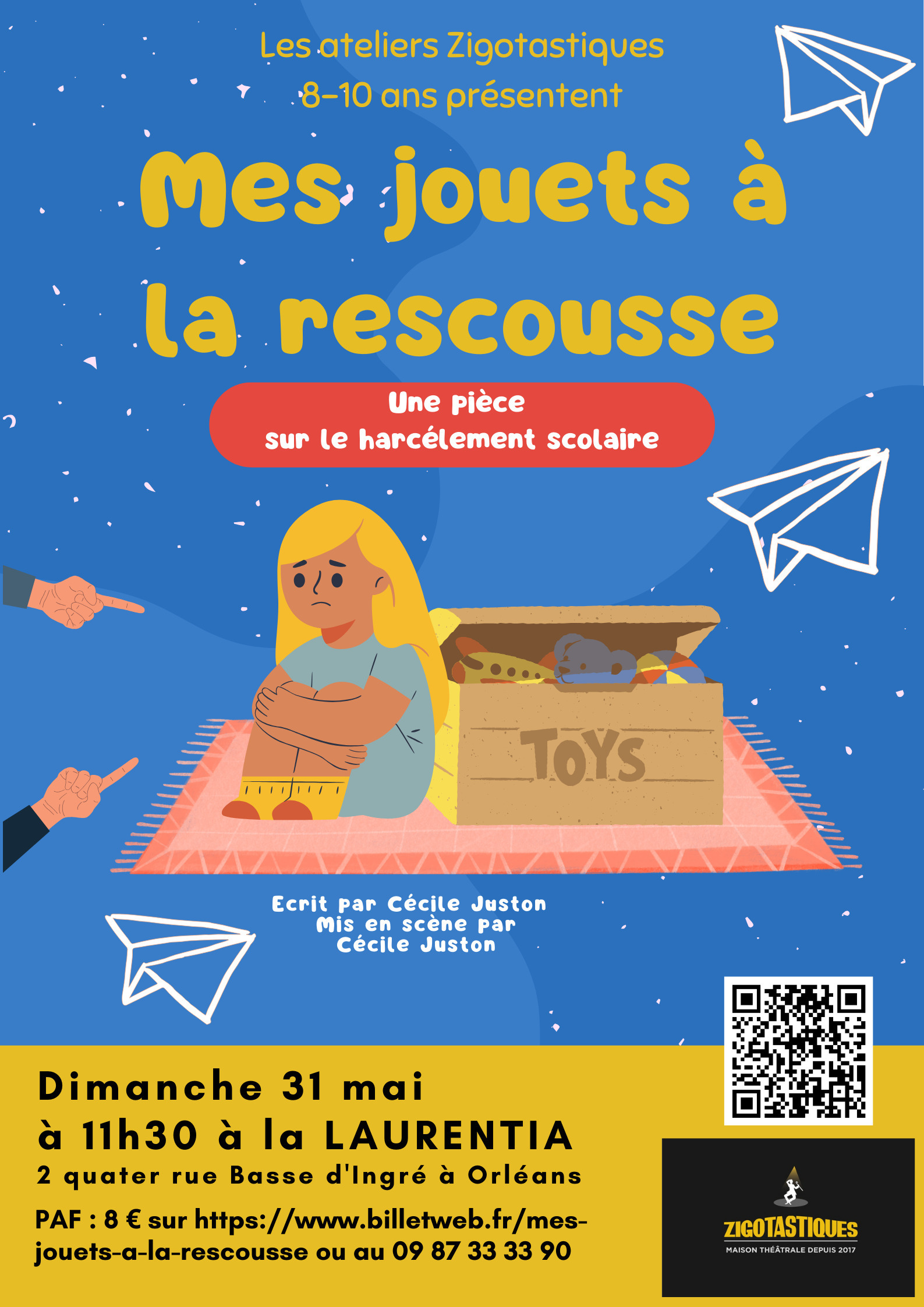 Spectacle- Mes jouets à la rescousse