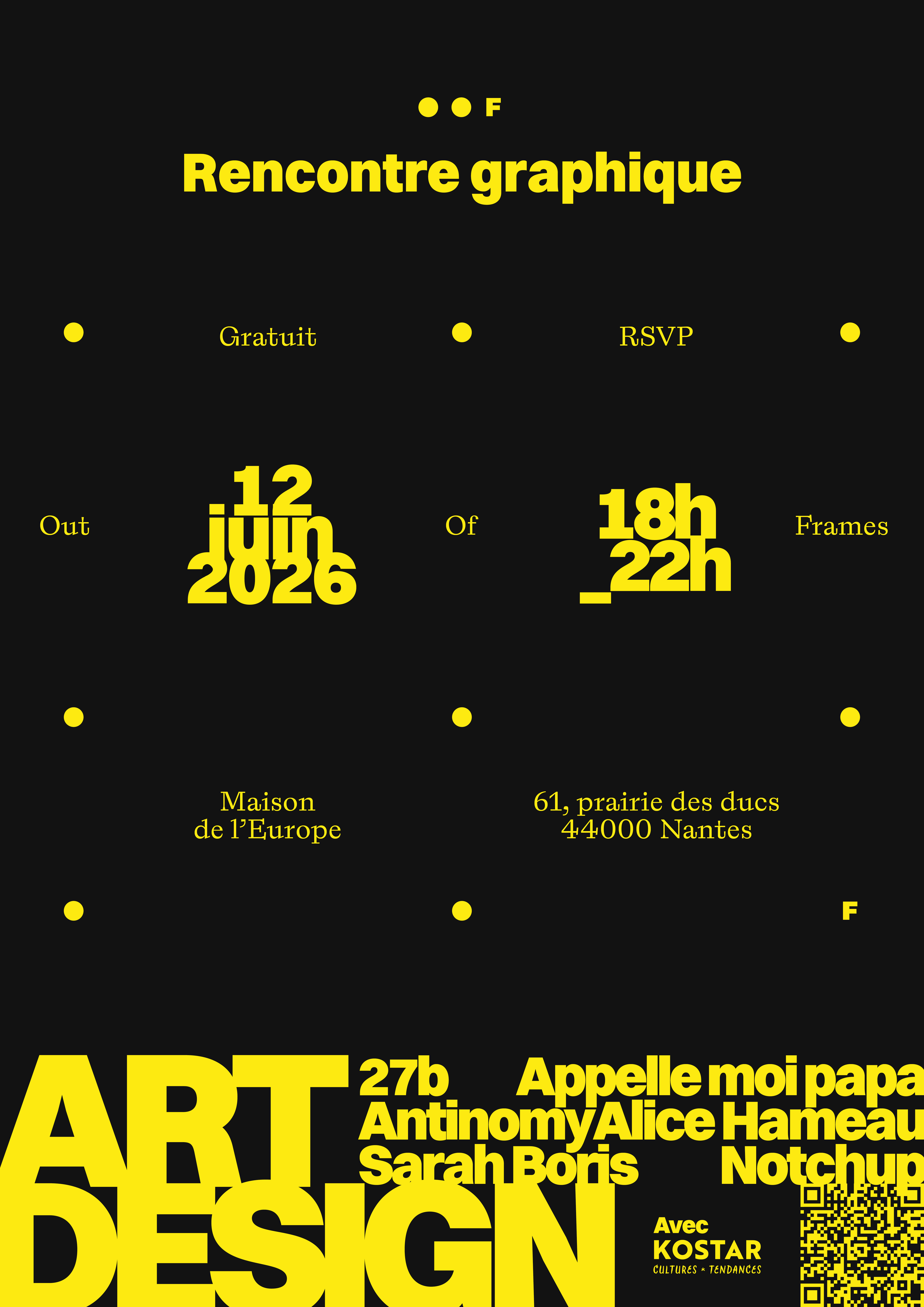 Rencontre graphique à la Maison de l'Europe