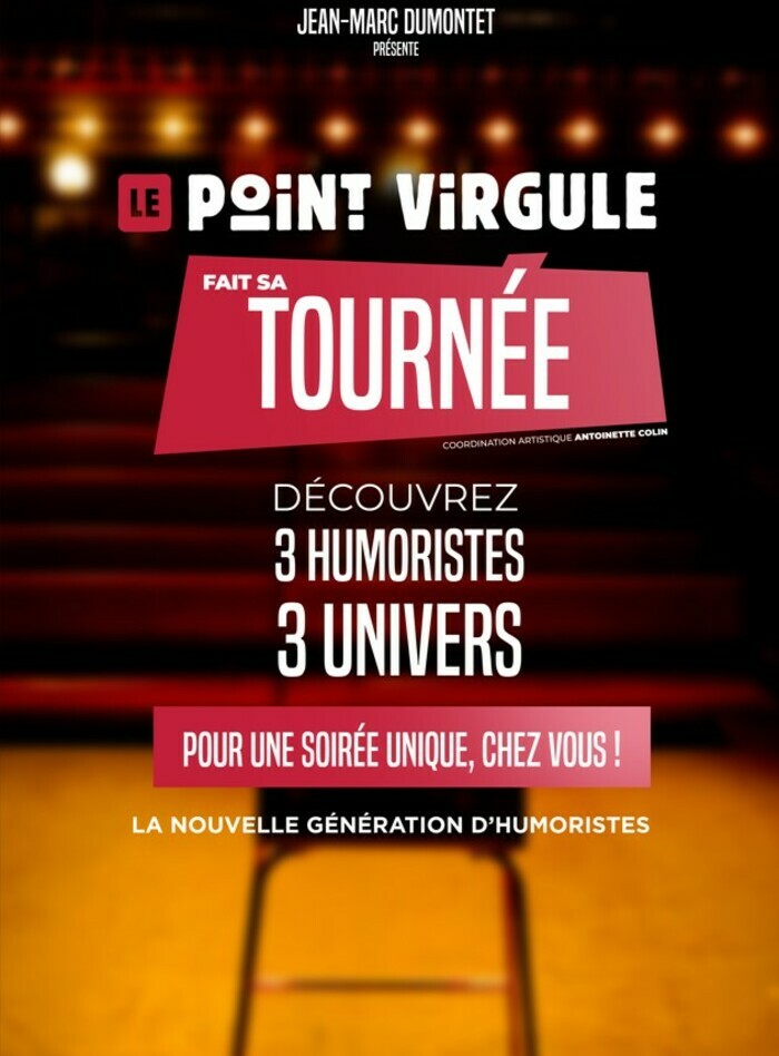 Festival Rire à Marcq " Le point virgule fait sa tournée"
