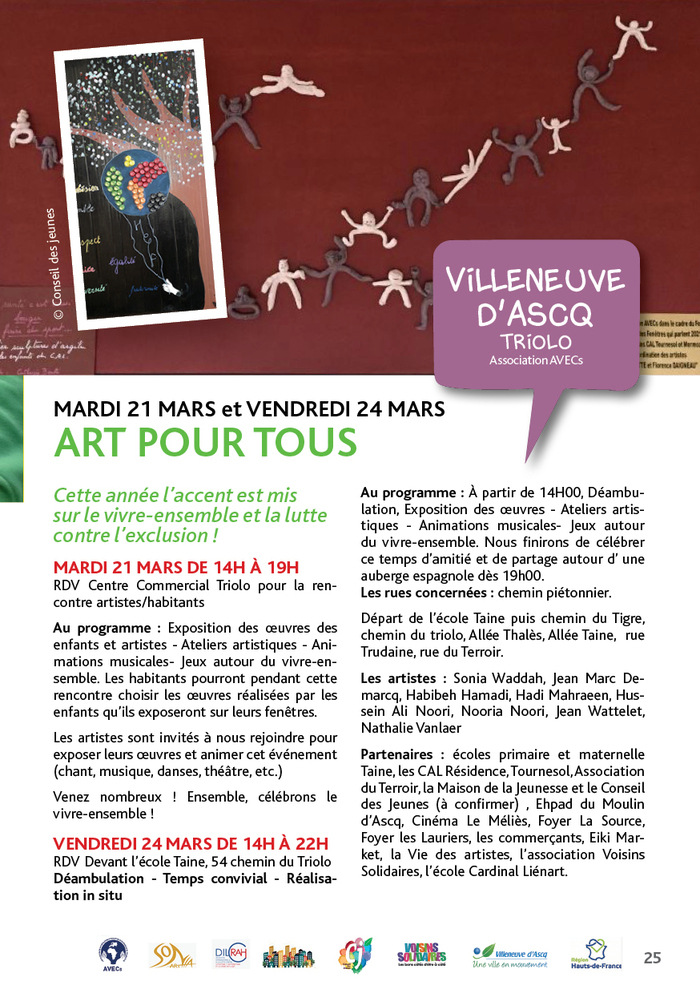 Fenêtres qui parlent :  déambulation festive au Triolo