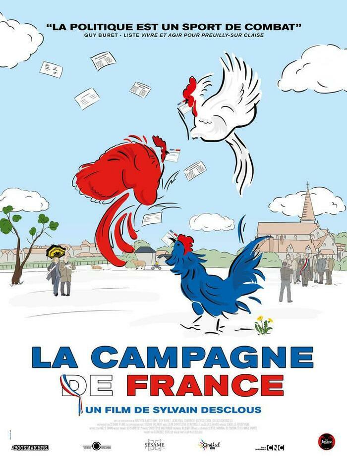 Projection : La campagne de France, un film de Sylvain Desclous (2022, 98 min)