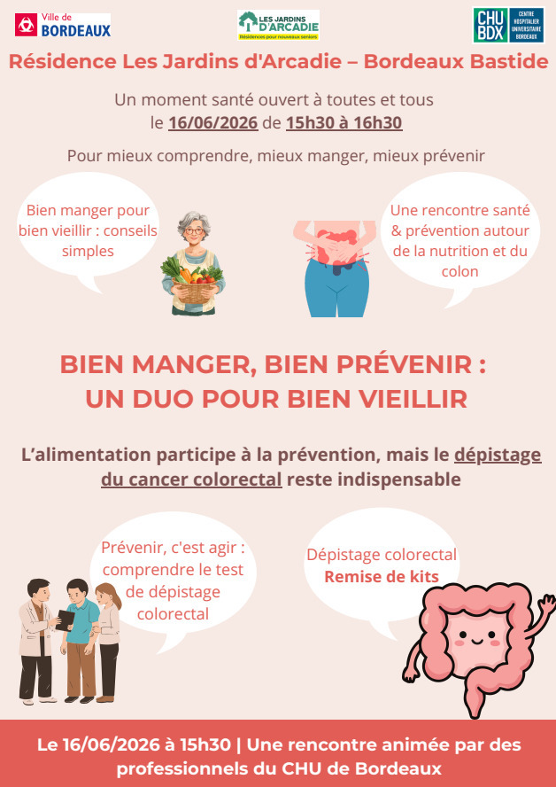 Sensibilisation au dépistage organisé du cancer colorectal