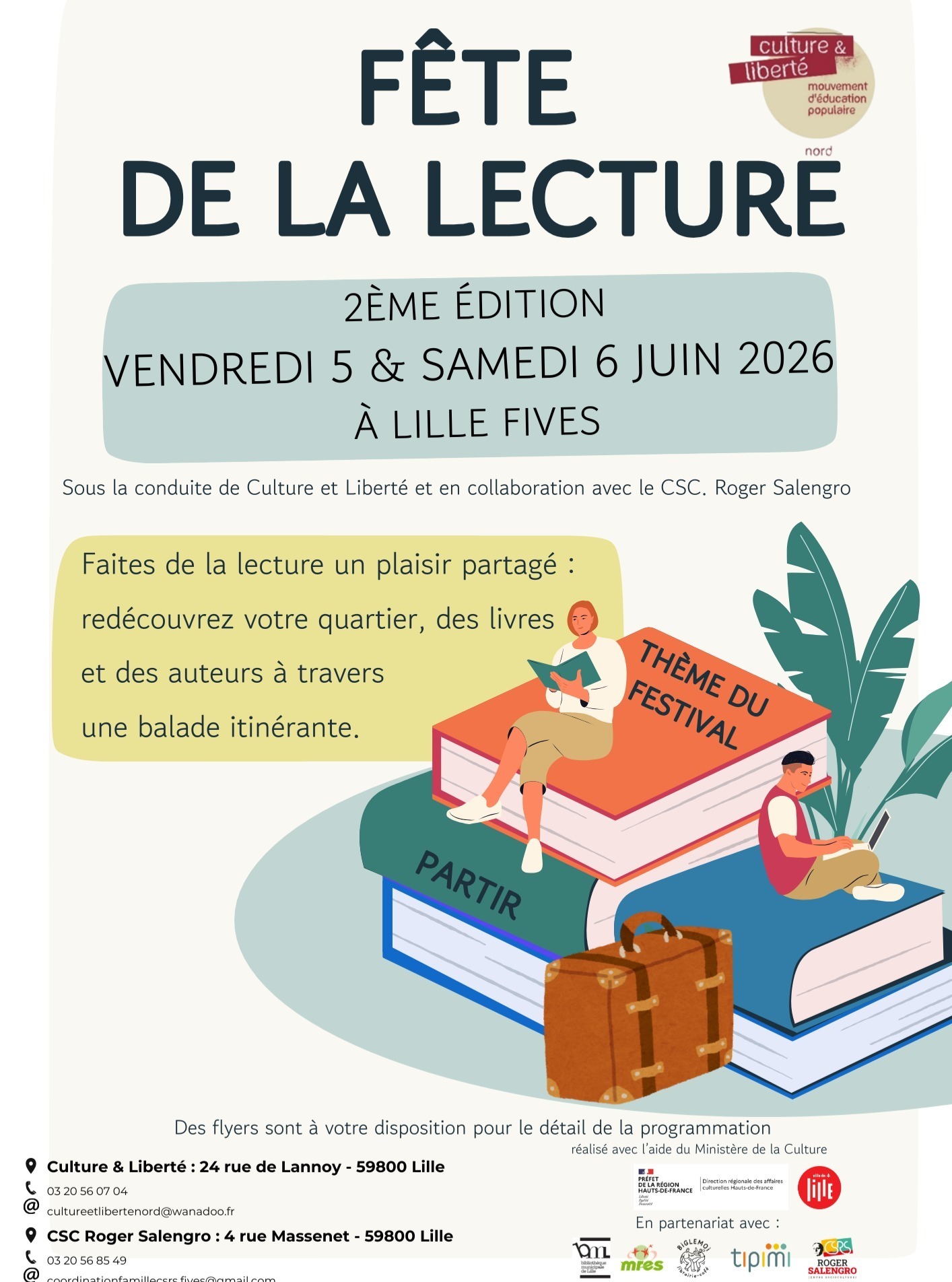 FÊTE DE LA LECTURE 2ème édition