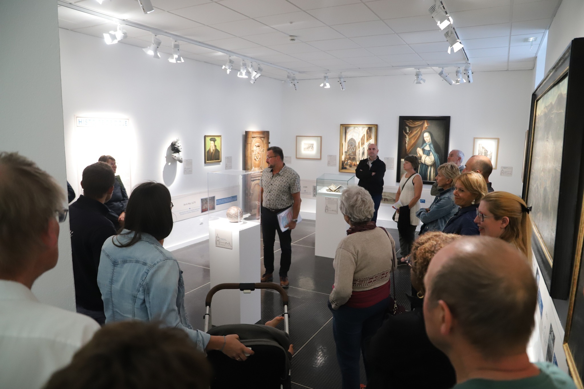Visite guidée des salles d'histoire de Dole