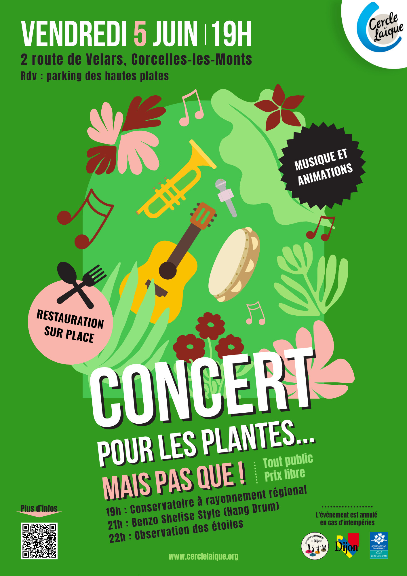 Concert pour les plantes... Mais pas que !