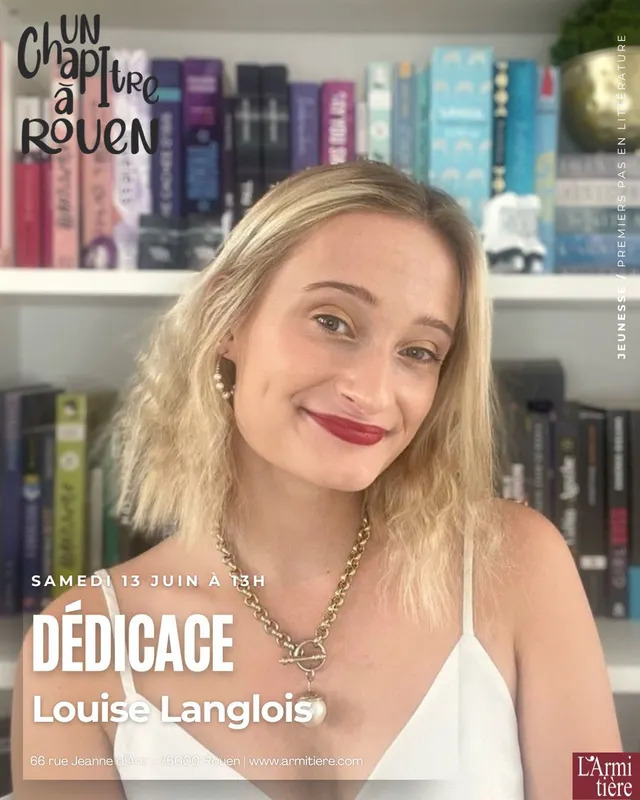 Dédicace avec Louise Langlois