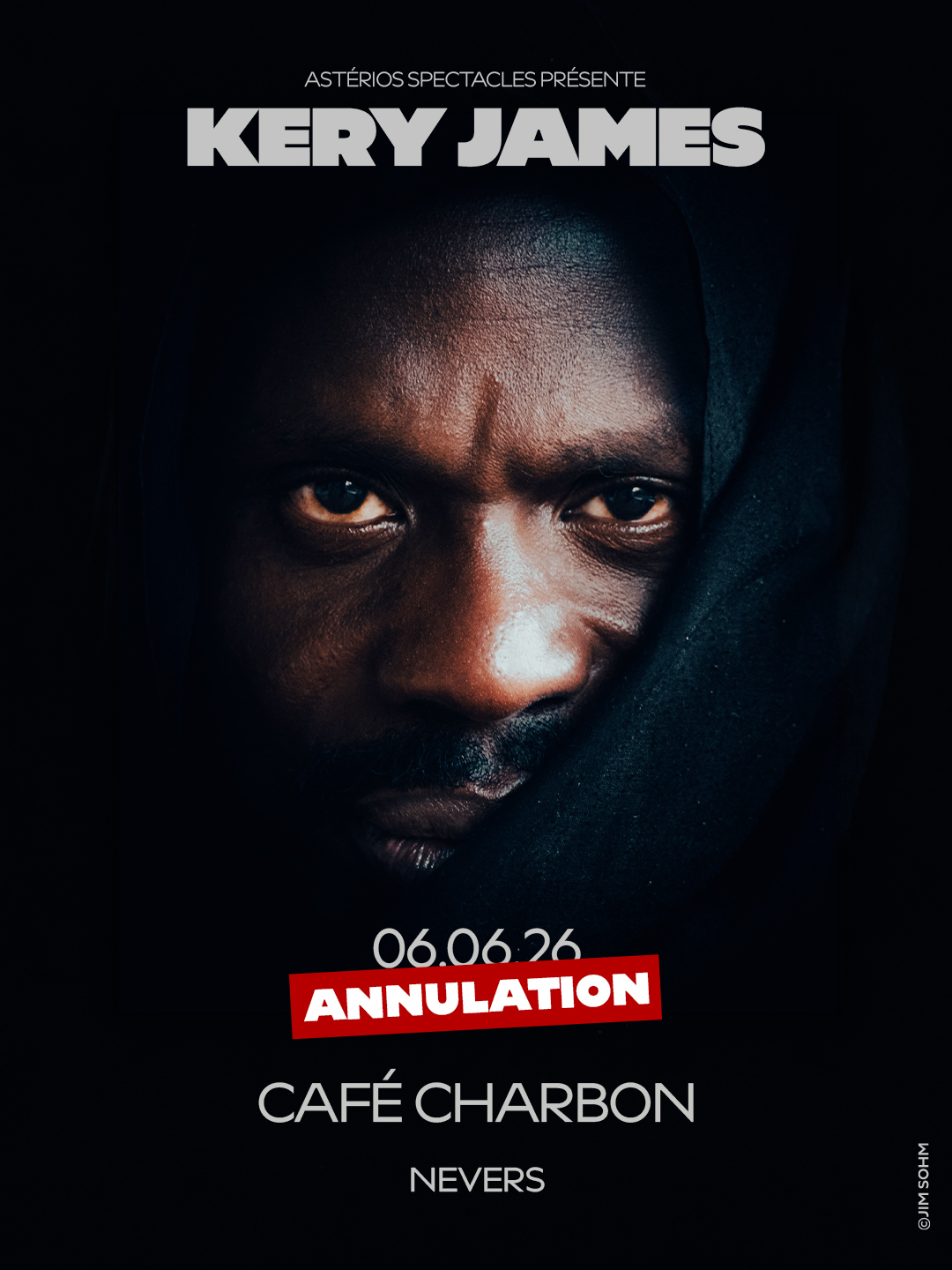 ANNULATION : Quartiers Créatifs et Culturels Saison 4 - Concert Kery James 06.06.2026