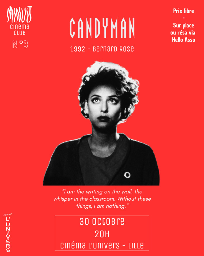 Projection du film Candyman de Bernard Rose