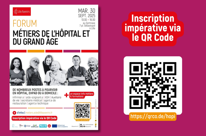 Forum des métiers de l'hôpital et du grand âge