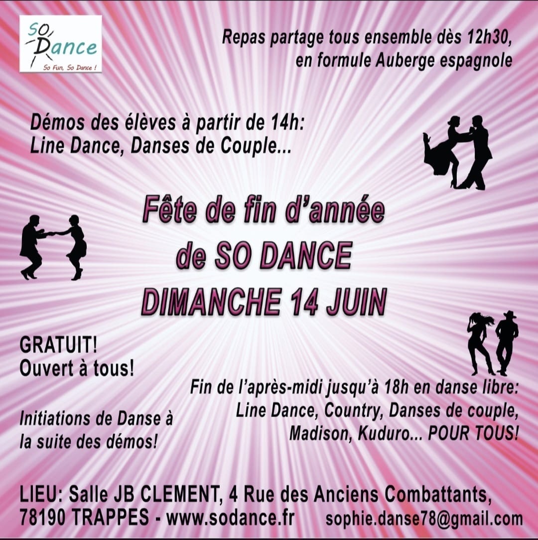 Fête de fin d'année de l'association SO DANCE