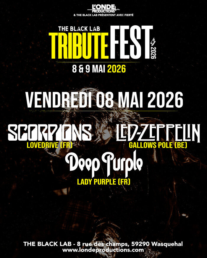 THE BLACK LAB TRIBUTE FEST DAY 1 @ THE BLACK LAB - WASQUEHAL