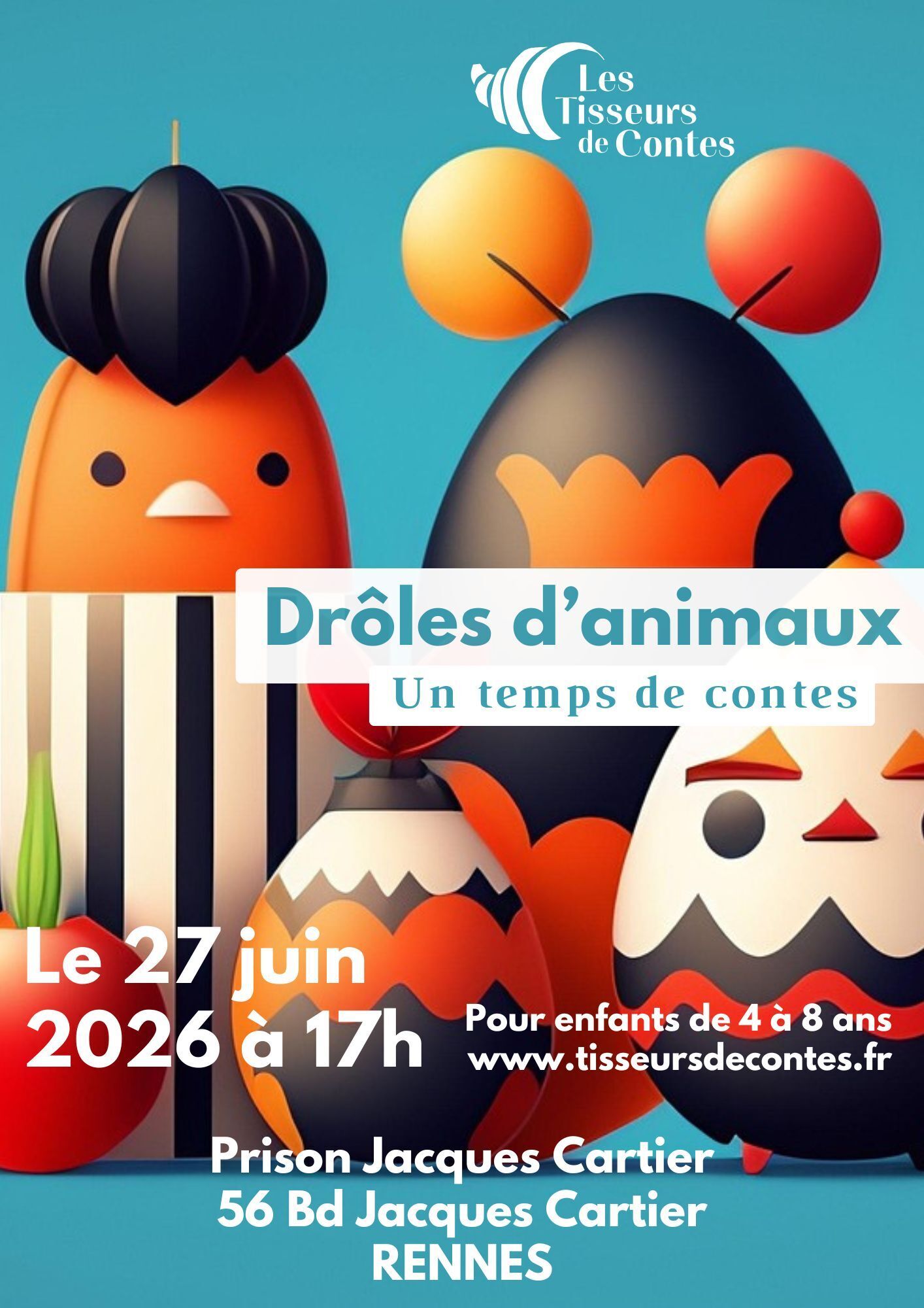 Contes 4-8 ans : Drôles d'animaux !