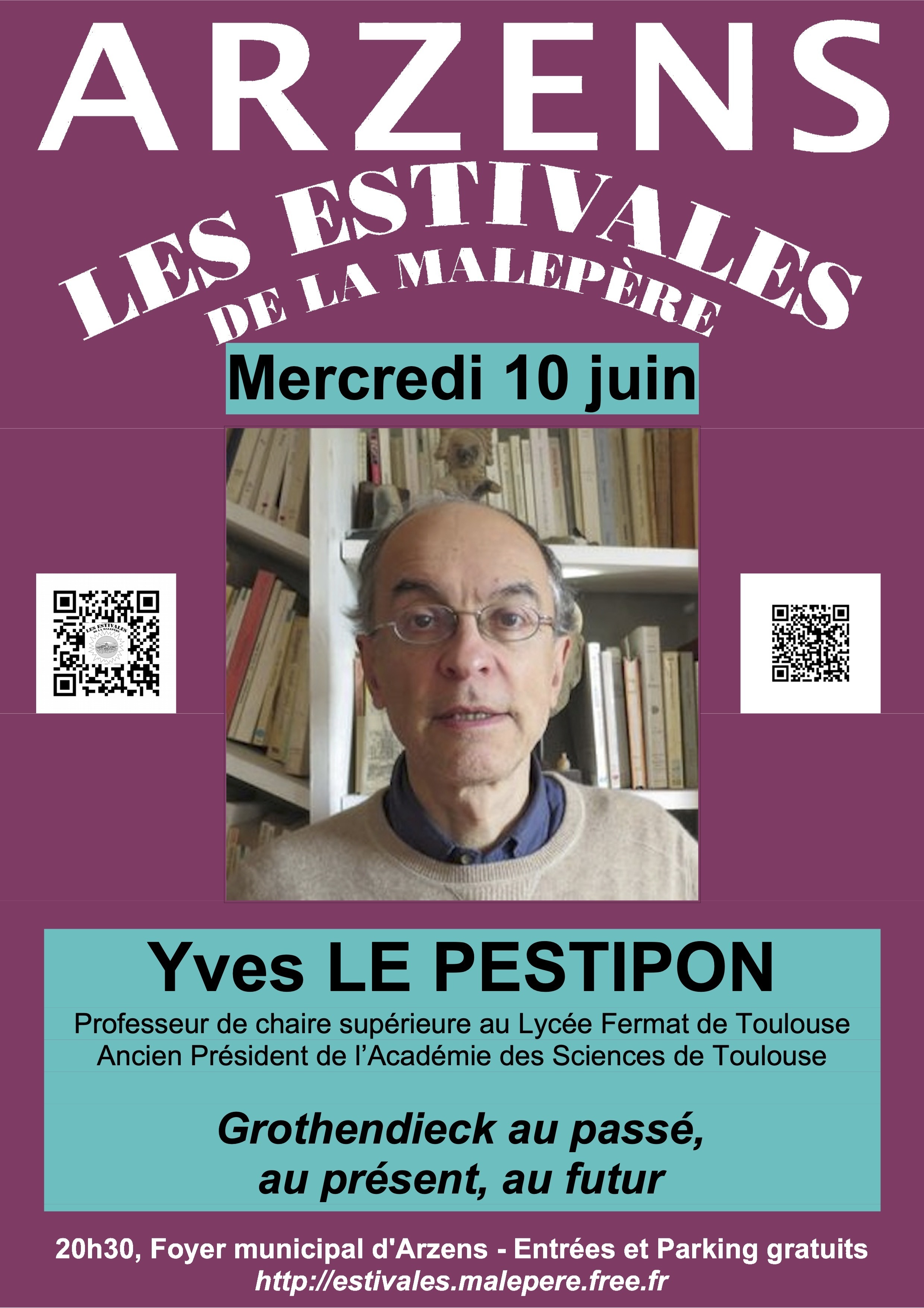 Conférence de Yves LE PESTIPON
