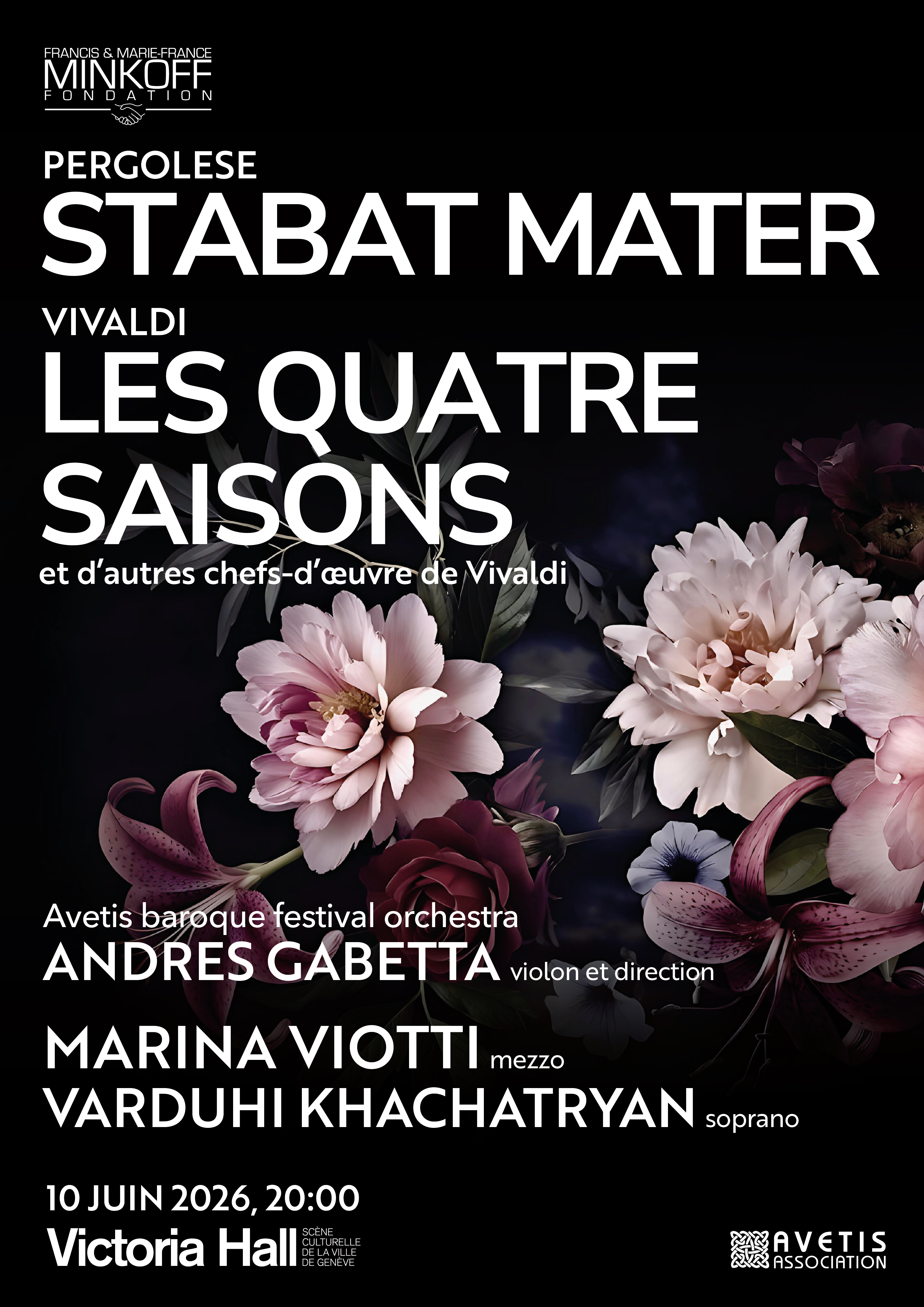 Pergolèse – Stabat Mater, Vivaldi – Les Quatre Saisons