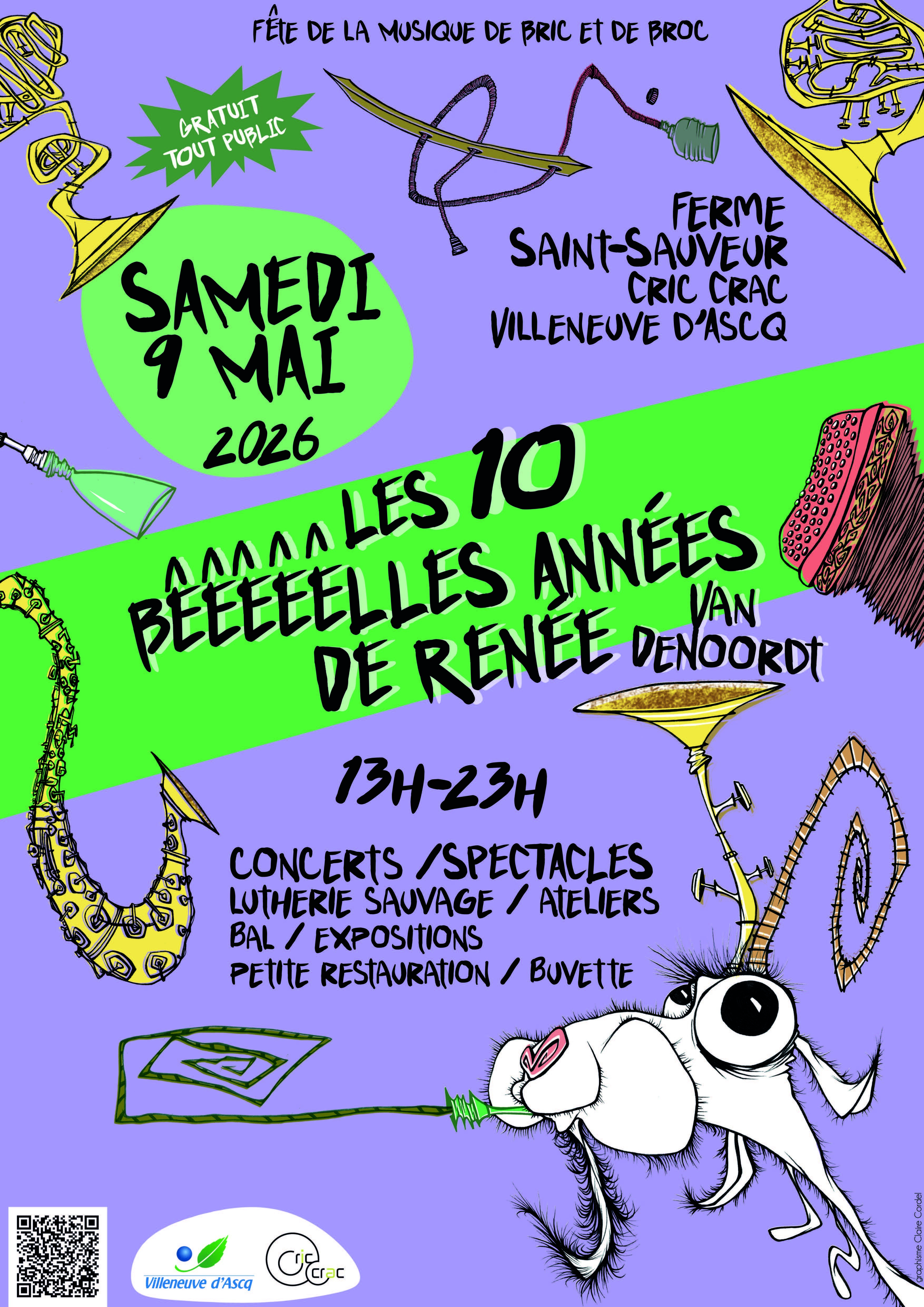 Les 10 ans de la fanfare Renée van Denoordt