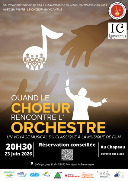 Quand le Choeur rencontre l'Orchestre - Un voyage Musical du Classique à la Musique de Film