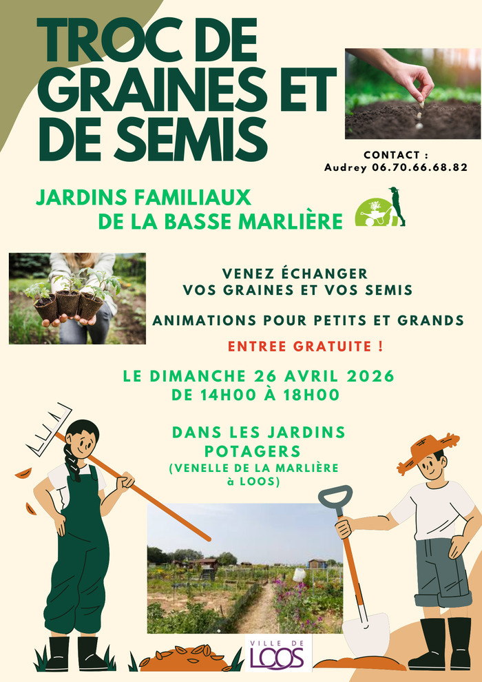 TROC DE GRAINES ET DE SEMIS