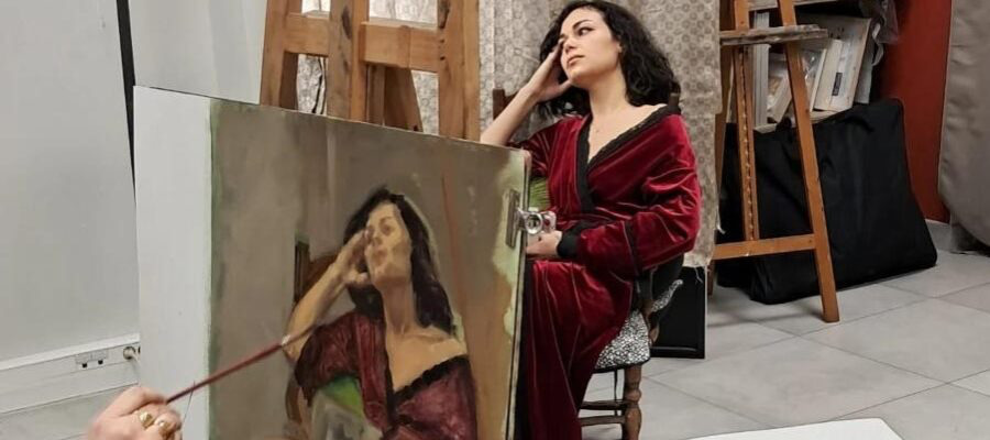 Paint with me : portrait ou nu, à l’huile
