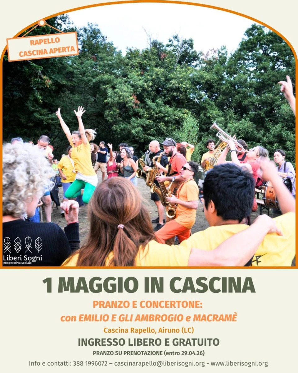Primo maggio in cascina