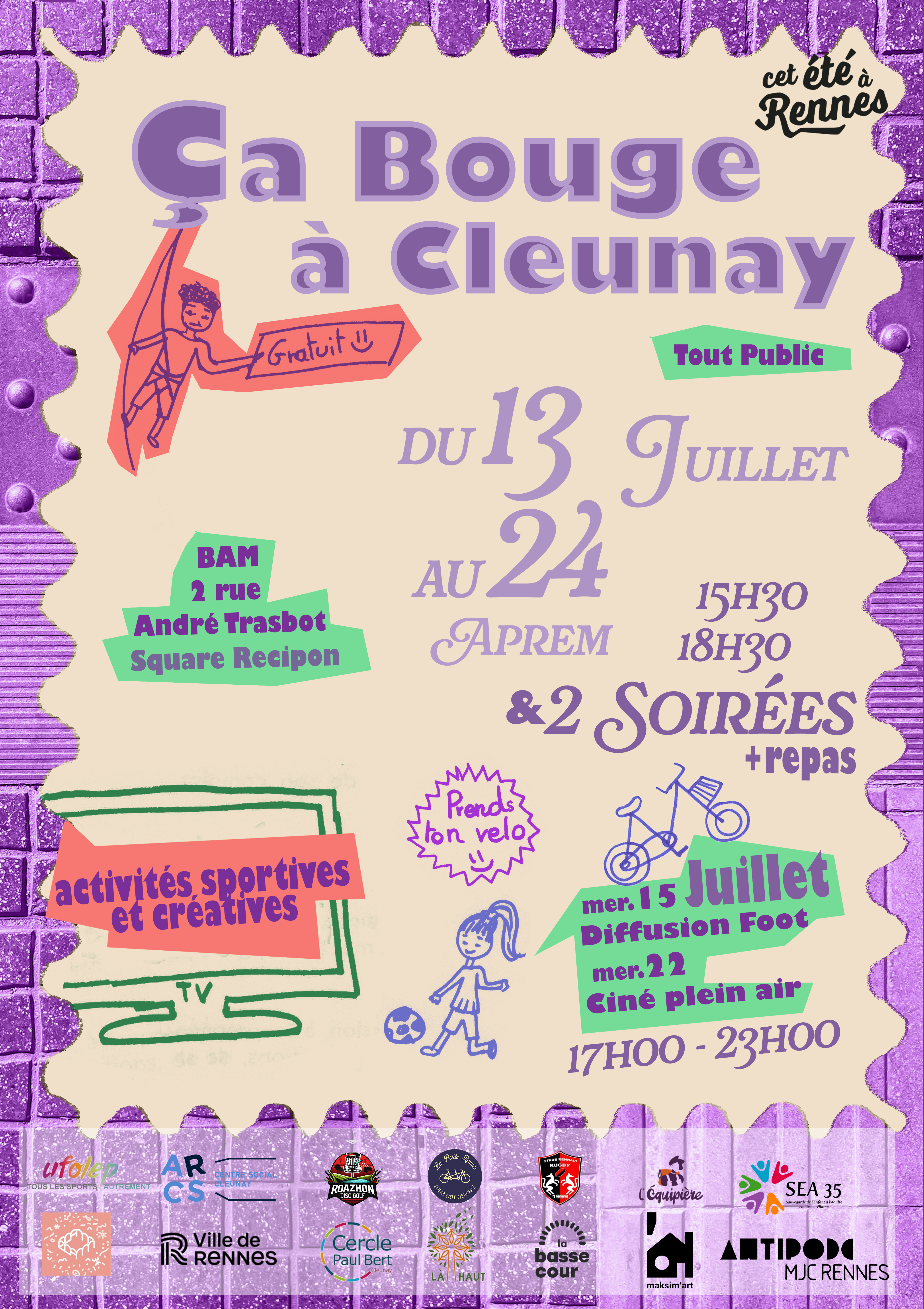 Ça bouge à Cleunay
