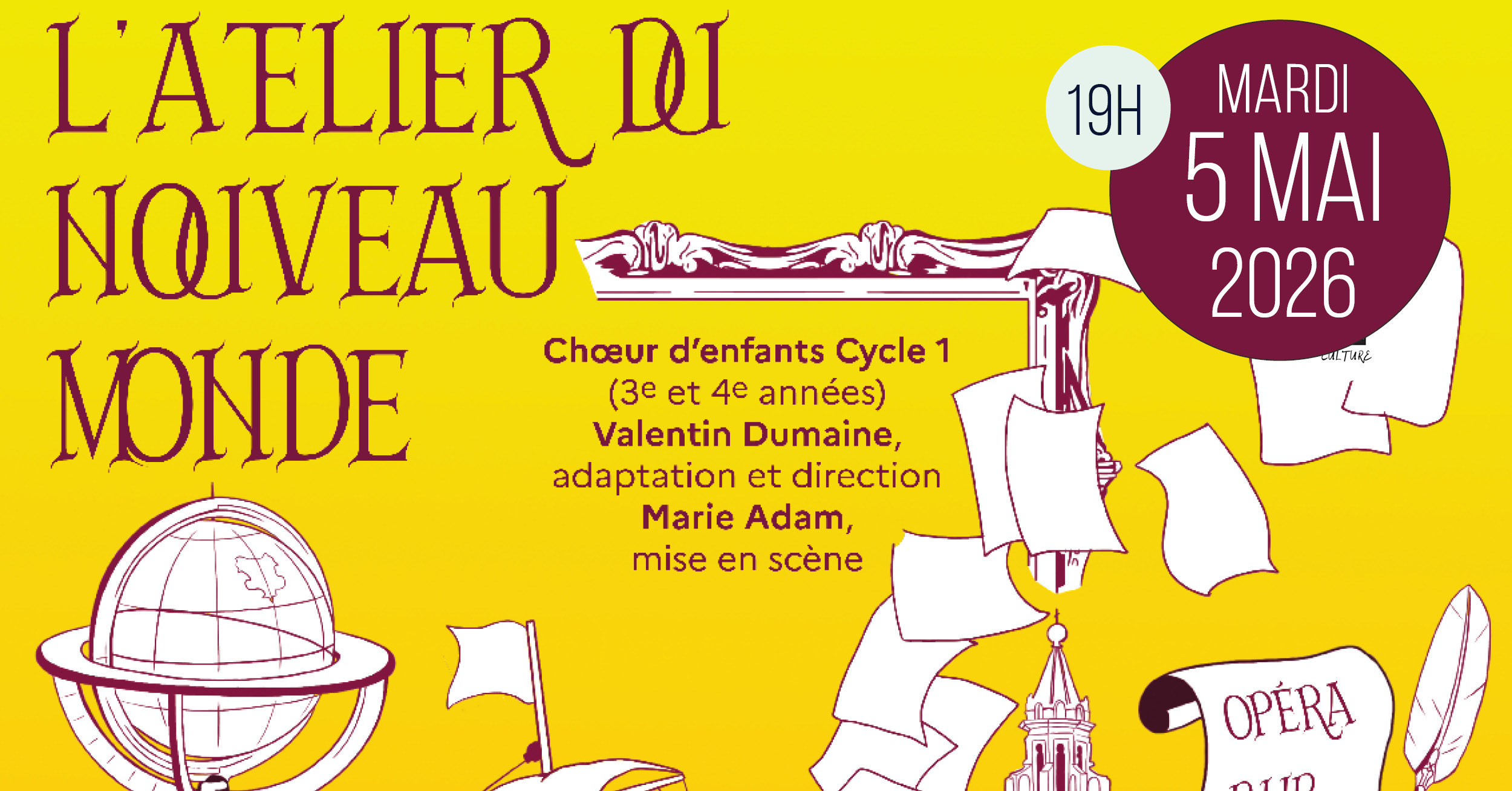 L'Atelier du Nouveau Monde | Opéra pour enfants (COMPLET)