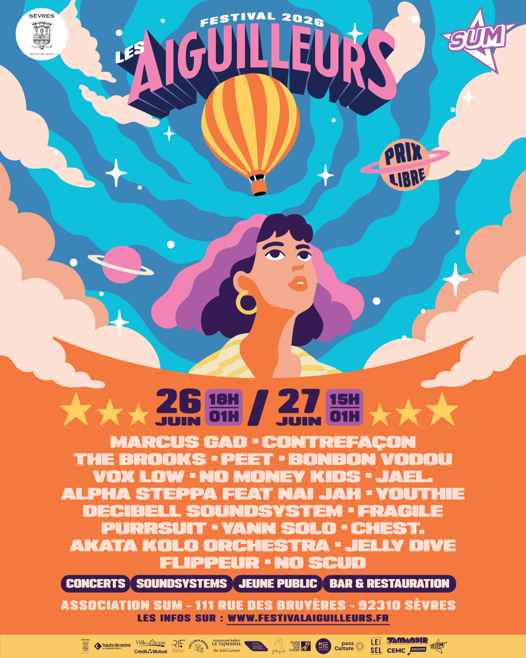 FESTIVAL LES AIGUILLEURS // 26 & 27 Juin 2026