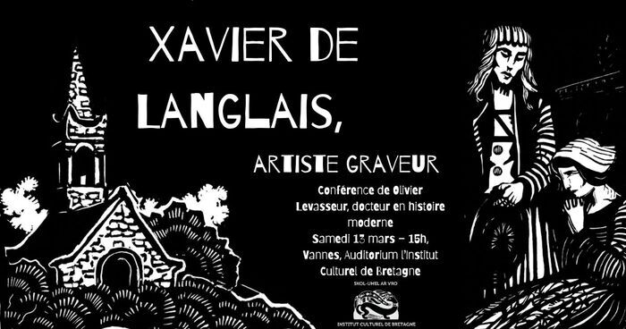 Xavier de Langlais est l'un des principaux participants du mouvement de renouveau de la gravure en Bretagne dans l'entre-deux-guerres.